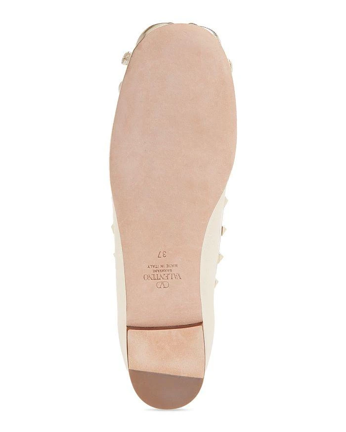 Women's Embellished Ankle Strap Ballet Flats 商�品
