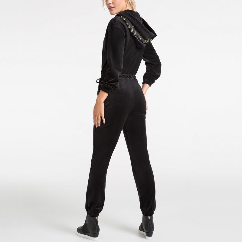商品Juicy Couture|Juicy Couture Velour Jumpsuit - Women's,价格¥507,第4张图片详细描述