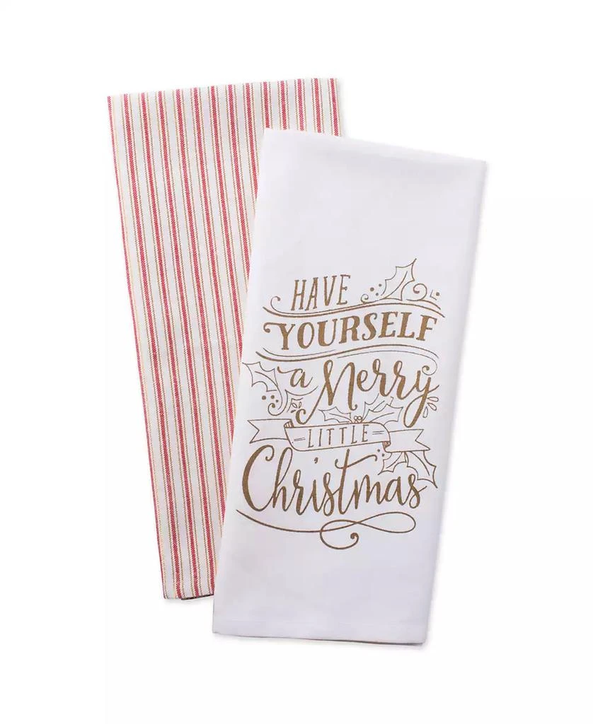 商品Design Imports|Assorted Merry Little Christmas Printed Dishtowel Set,价格¥162,第2张图片详细描述