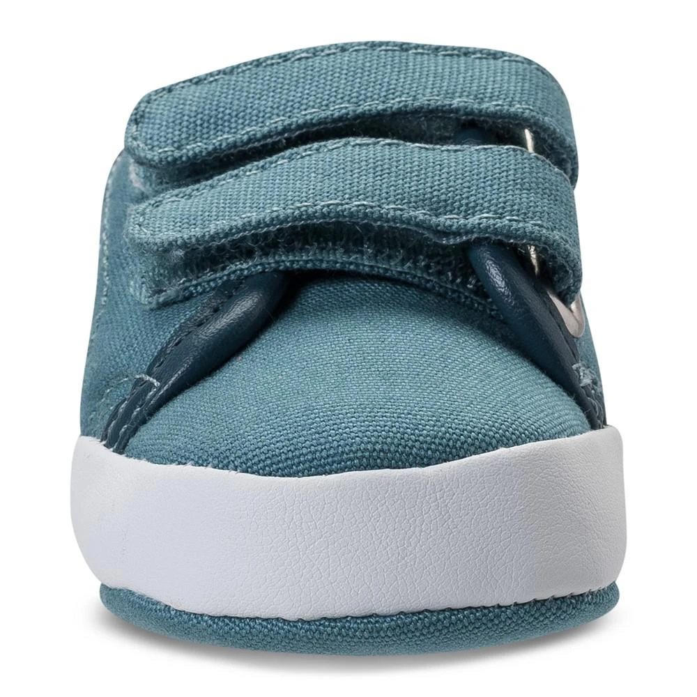 商品Ralph Lauren|Baby Boys' Ethan Low EZ Layette Casual Sneakers from Finish Line,价格¥187,第3张图片详细描述