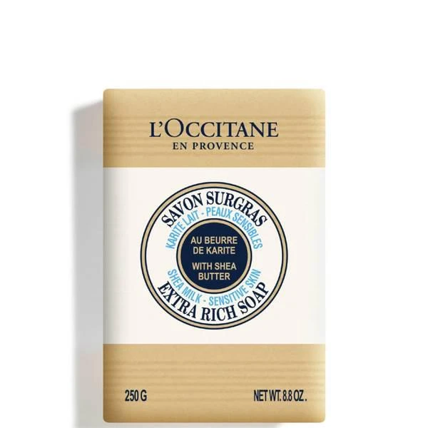 商品L'Occitane|L'Occitane Shea Milk Soap 250g,价格¥90,第1张图片