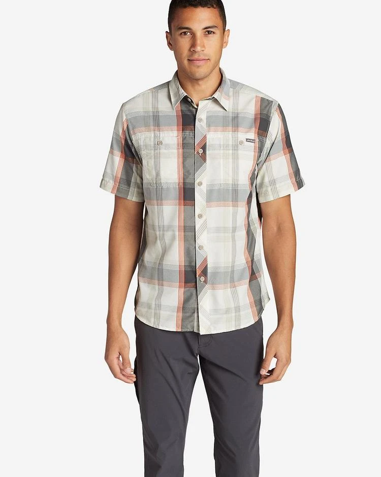 商品Eddie Bauer|Men's Greenpoint 短袖衬衫,价格¥298,第1张图片