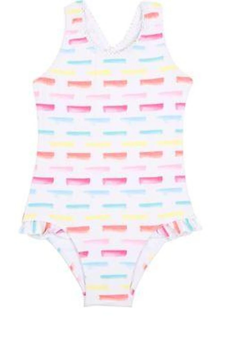 商品Snapper Rock|Watermelon-Popsicle-Print One-Piece Swimsuit,价格¥410,第1张图片