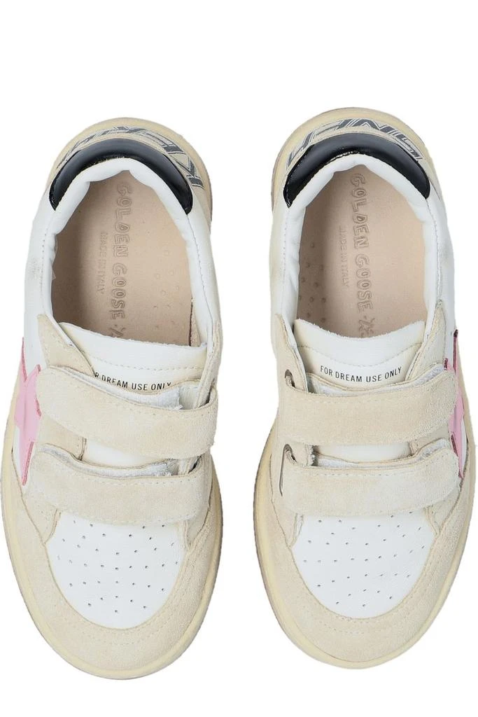 商品Golden Goose|Golden Goose Kids Ball Star Strap Distressed Sneakers,价格¥1332,第4张图片详细描述