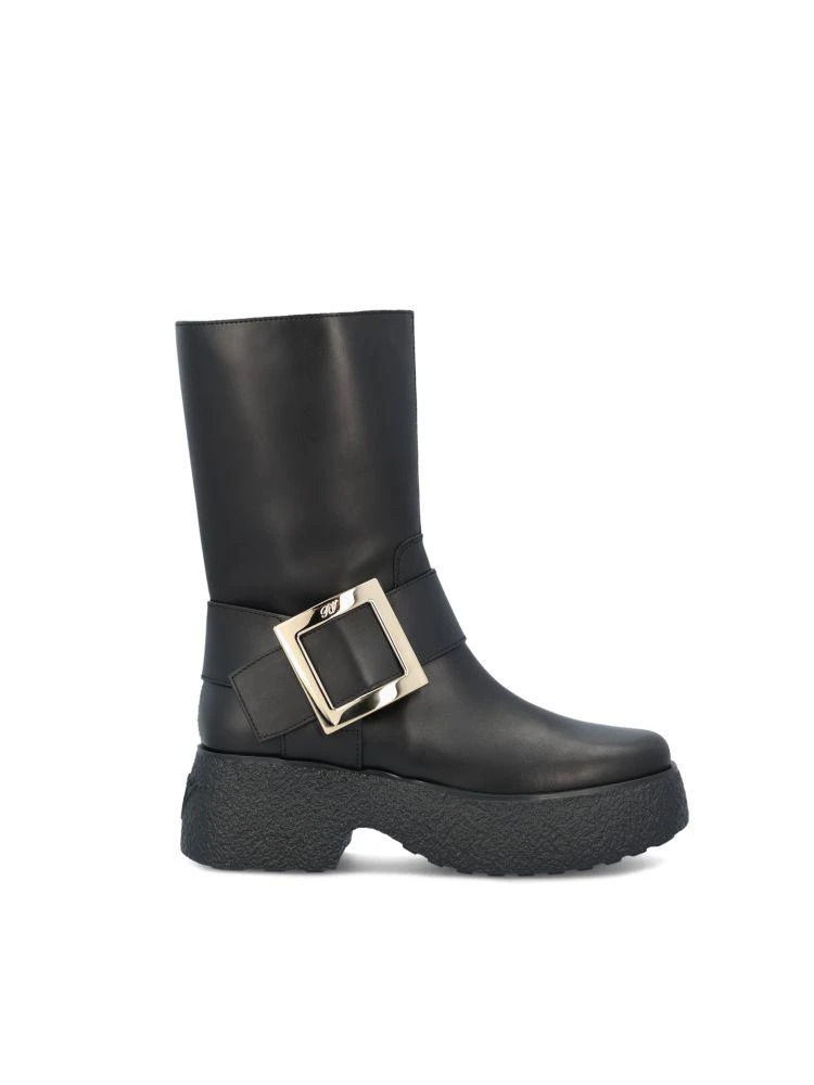 商品Roger Vivier|Roger Vivier Womens Black Ankle Boots,价格¥13283,第1张图片