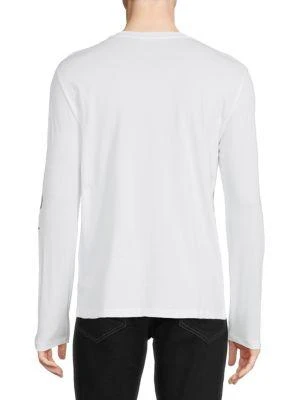 商品Calvin Klein|Box Logo Long Sleeve Crewneck Tee,价格¥188,第2张图片详细描述