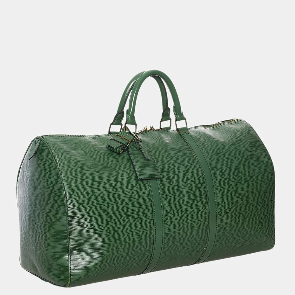 商品[二手商品] Louis Vuitton|Louis Vuitton Green Epi Keepall 50,价格¥6369,第2张图片详细描述