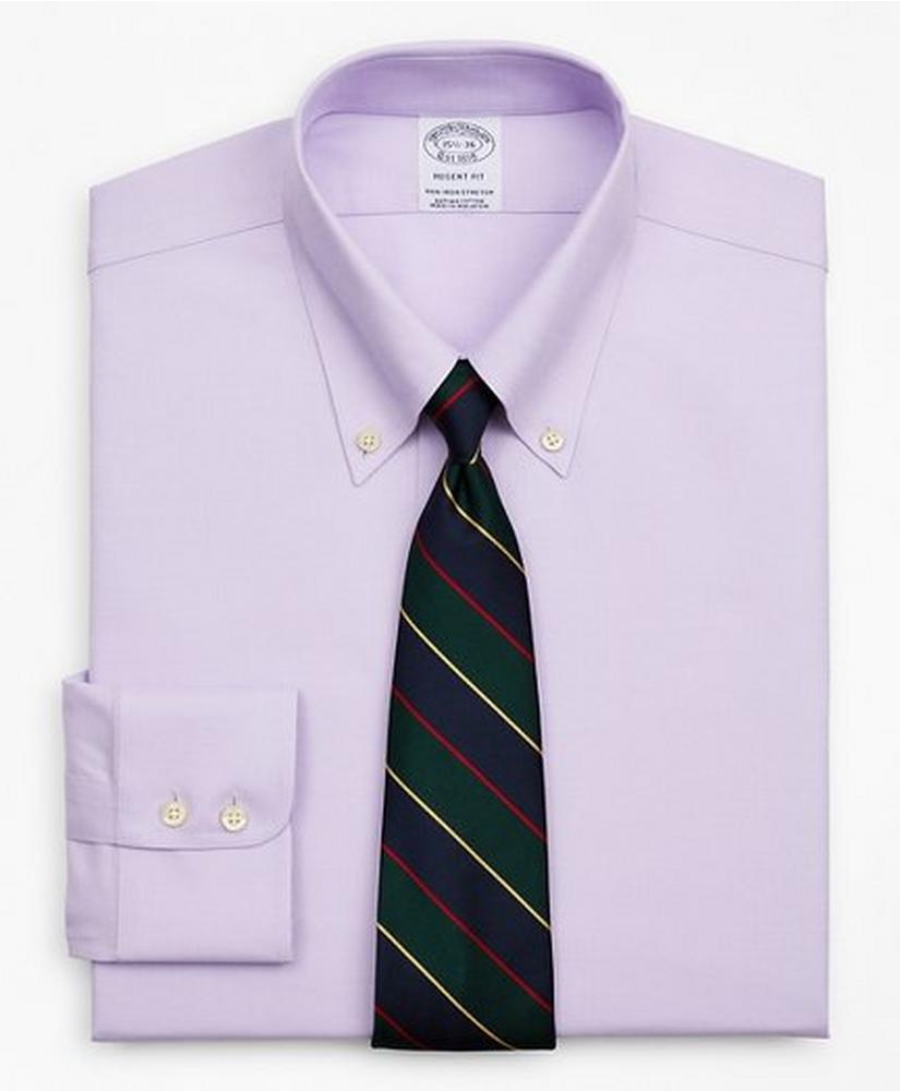 商品Brooks Brothers|Stretch Regent Regular-Fit Dress Shirt, Non-Iron Royal Oxford Button-Down Collar,价格¥375-¥525,第1张图片