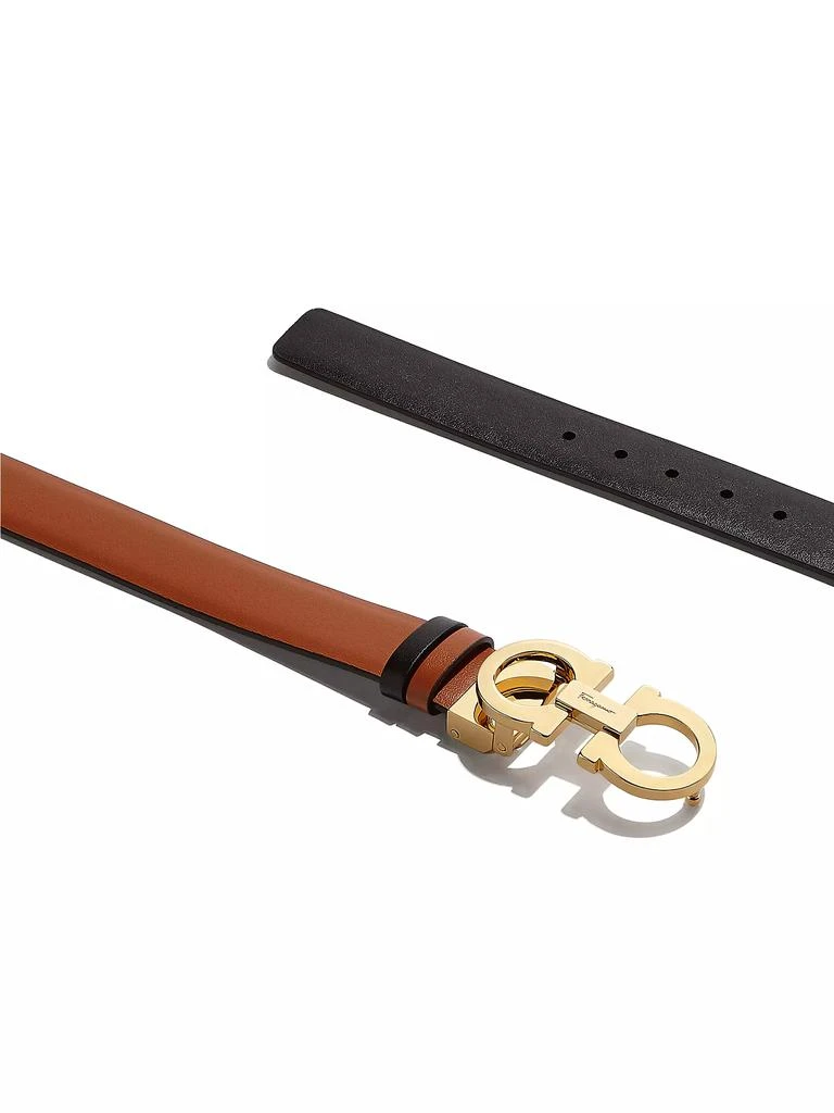 商品Salvatore Ferragamo|Gancini Buickle Textured 腰带,价格¥3606,第2张图片详细描述