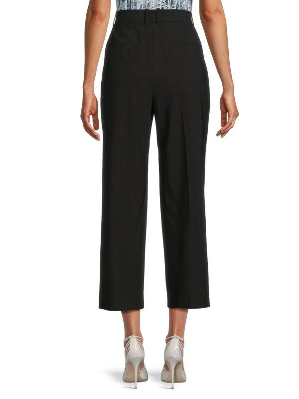 商品Theory|Flat Front Wool Blend Cropped Pants,价格¥717,第2张图片详细描述
