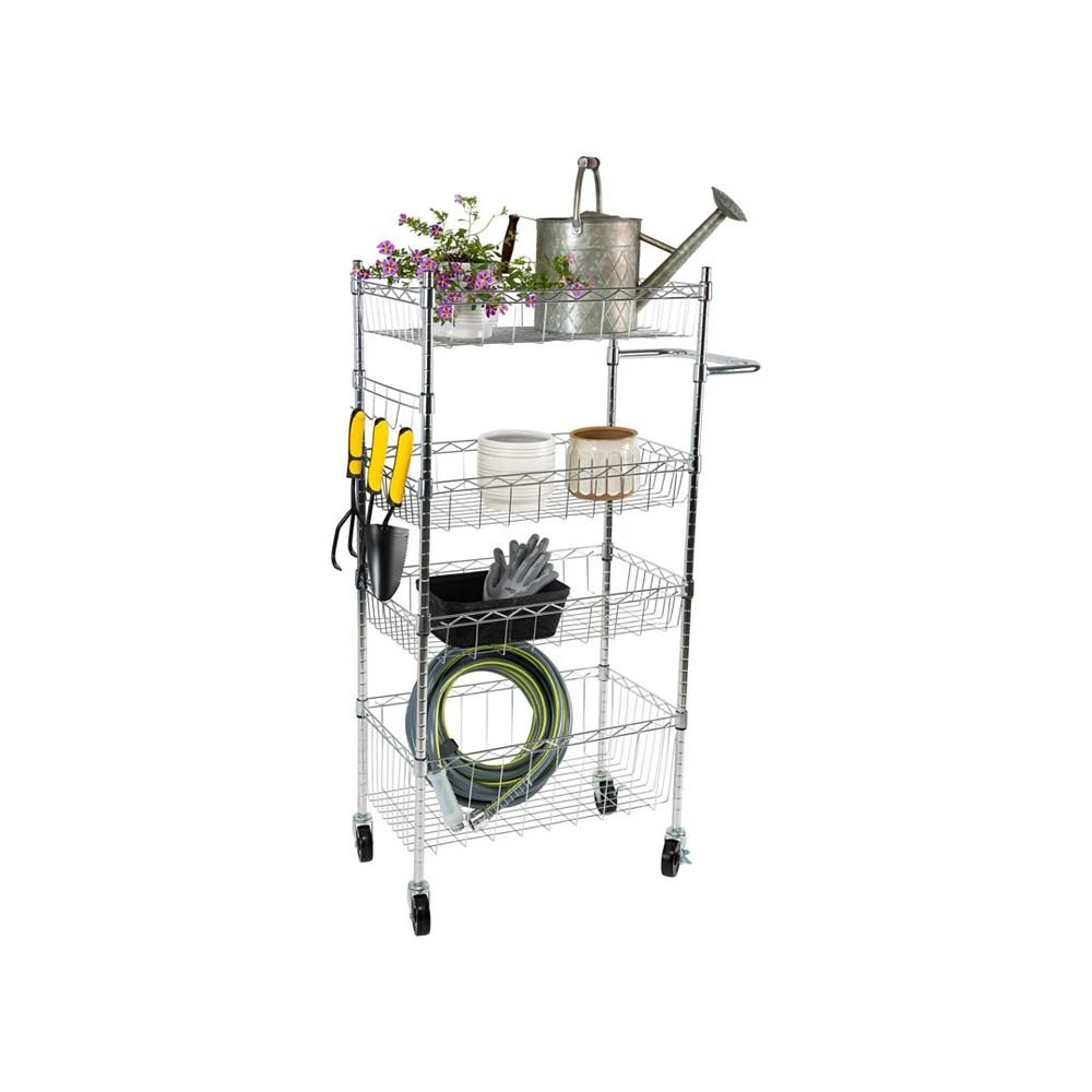 商品Organize it All|4 Tier Utility Cart,价格¥2602,第4张图片详细描述