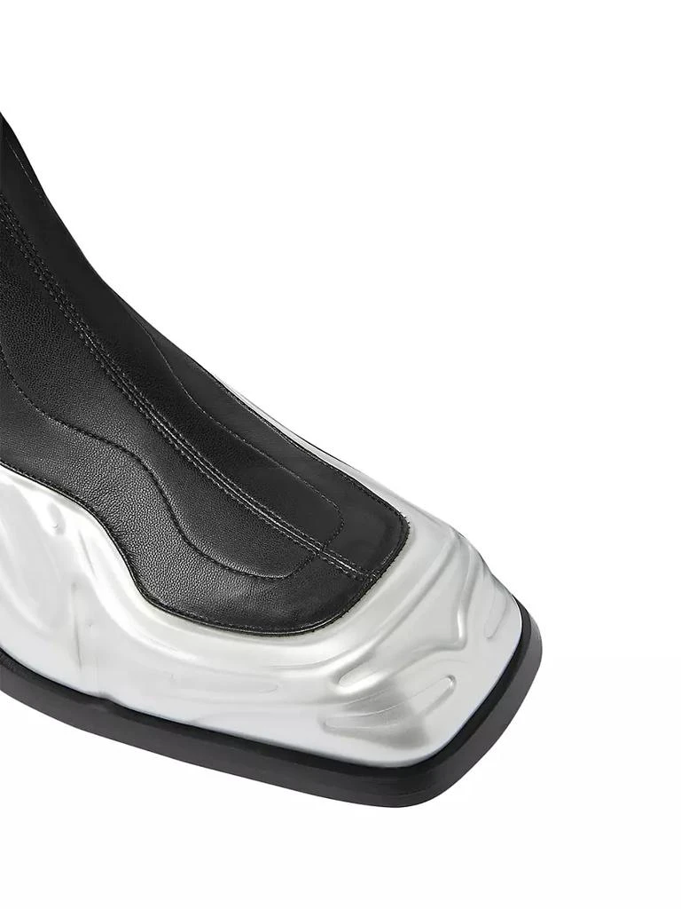 商品Versace|Two-Toned Square-Toed Boots,价格¥7540,第3张图片详细描述