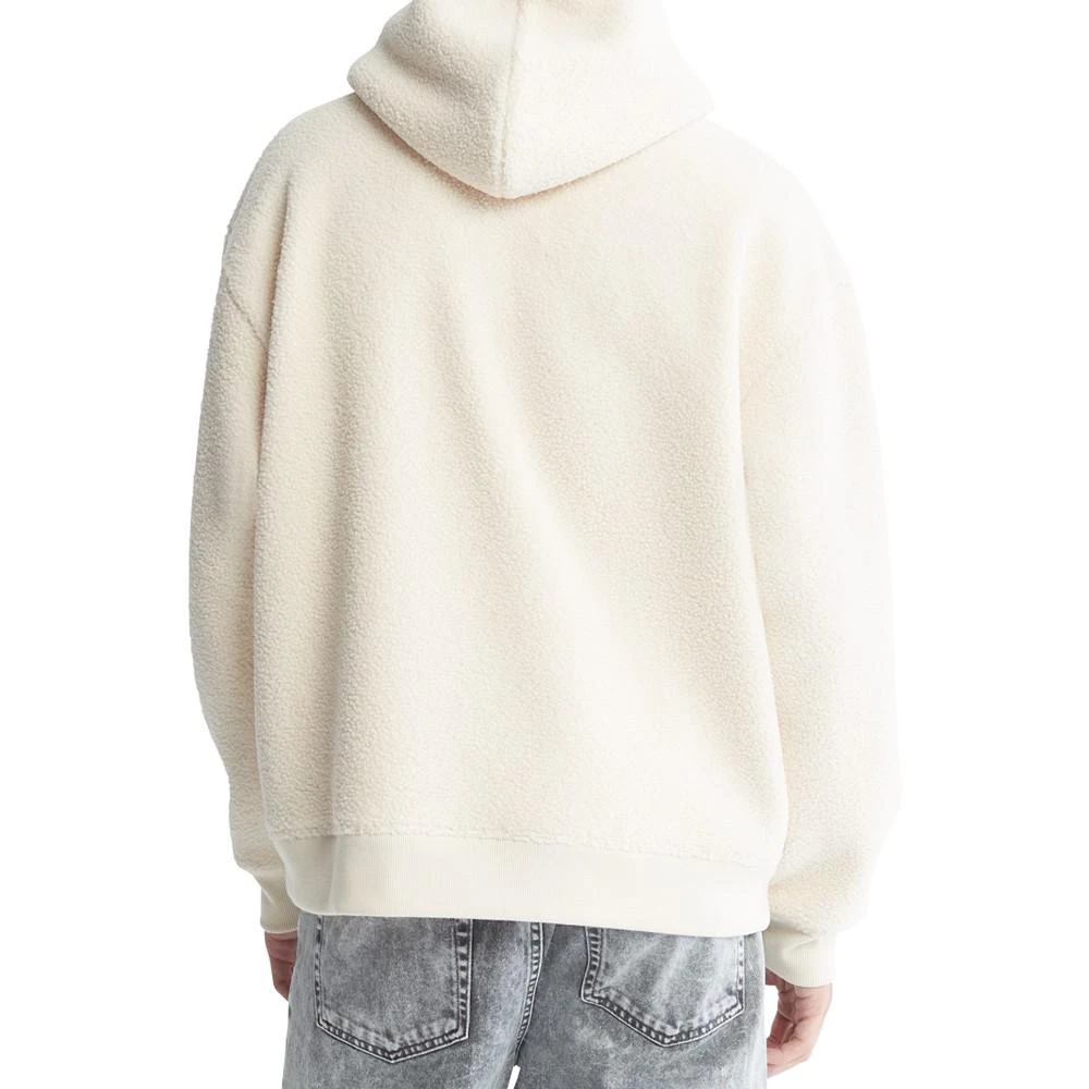 商品Calvin Klein|Men's Relaxed Fit Long-Sleeve Pullover Logo Hoodie,价格¥532,第2张图片详细描述