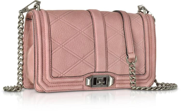 商品Rebecca Minkoff|压纹正绒面革Love斜挎包,价格¥1400,第2张图片详细描述