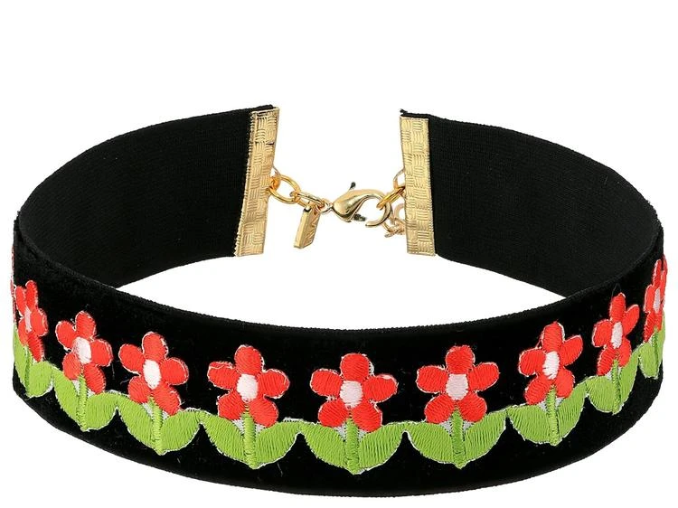 商品Vanessa Mooney|The Flower Power Choker Necklace,价格¥265,第1张图片