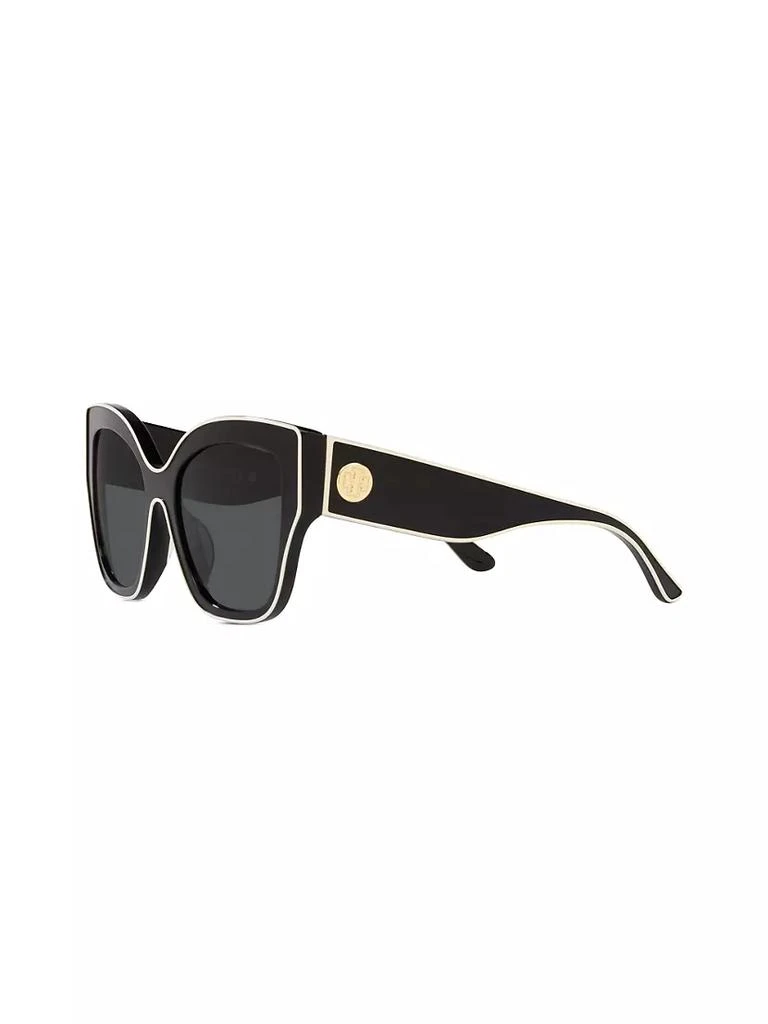 商品Tory Burch|54MM Oversized Cat-Eye Sunglasses,价格¥1409,第3张图片详细描述