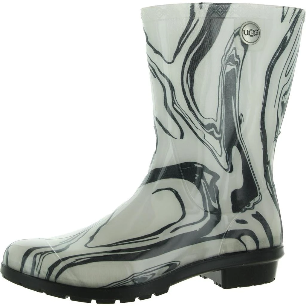 商品UGG|Ugg Womens Sienna Rubber Printed Rain Boots,价格¥92,第2张图片详细描述