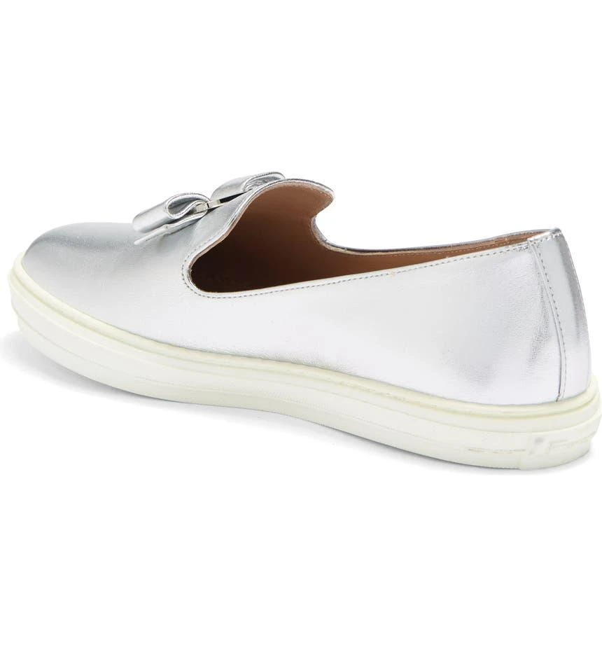 商品Salvatore Ferragamo|Kids' Leather Bow Slip-On Sneaker,价格¥493,第2张图片详细描述