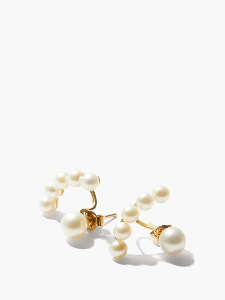 商品MATEO|Pearl & 14kt gold jacket earrings,价格¥6902,第3张图片详细描述