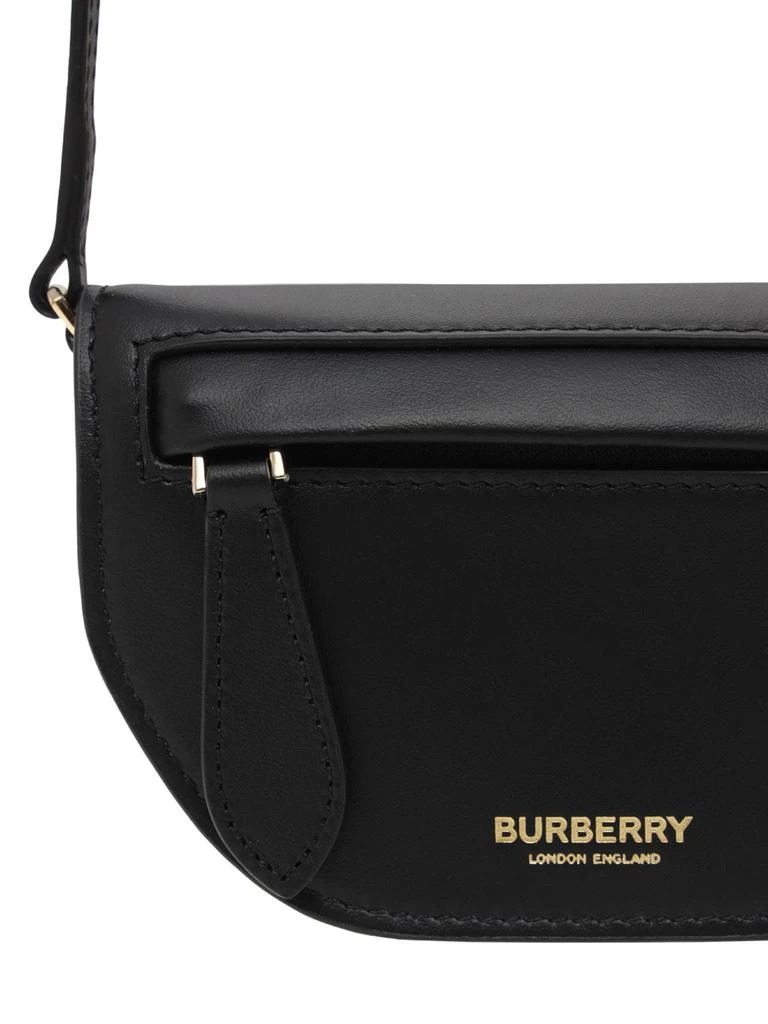 商品Burberry|Micro Olympia Leather Shoulder Bag,价格¥4215,第4张图片详细描述