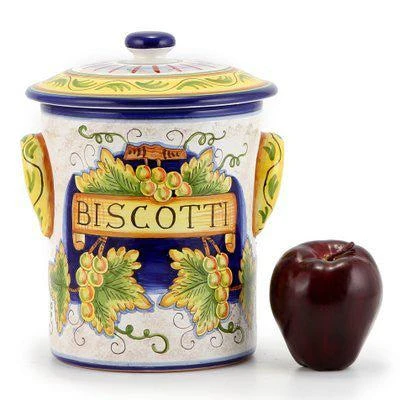 商品Artistica - Deruta of Italy|Rustica: Cylindrical Biscotti jar,价格¥1854,第2张图片详细描述