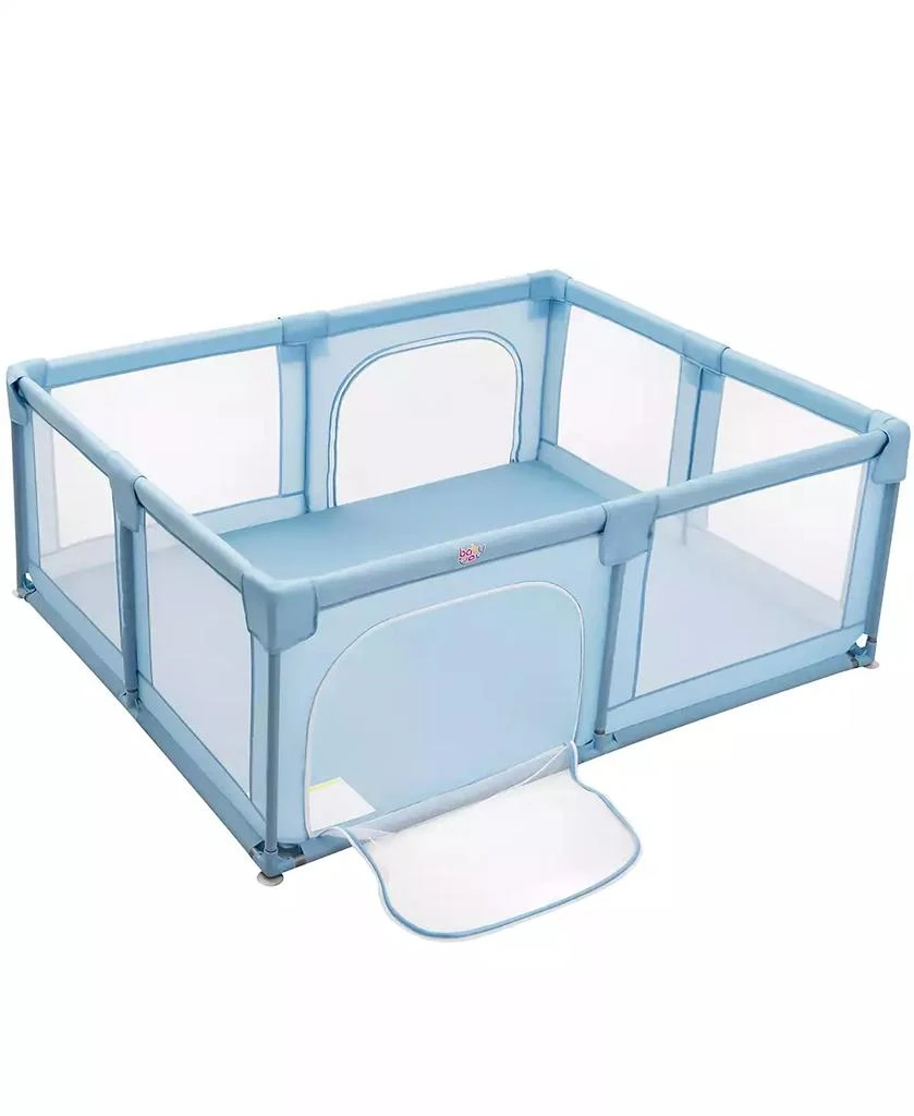 商品Costway|Toddler Playpen Extra Large Activity Center Safety Play Yard w/ Gate,价格¥483,第1张图片