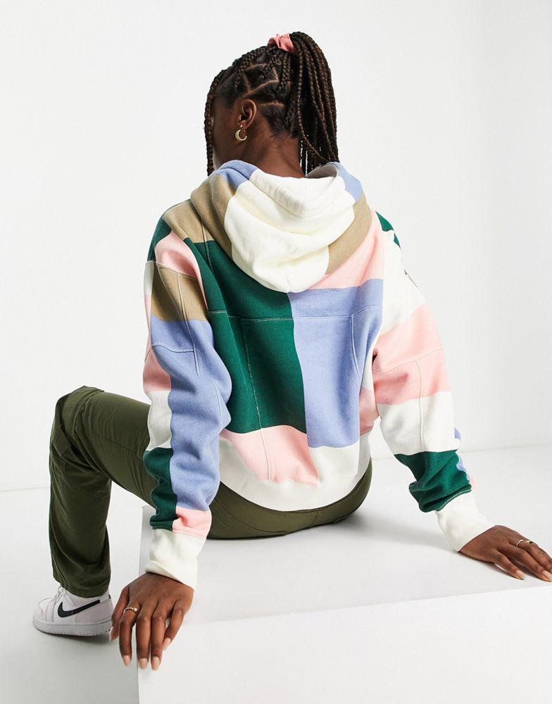 商品Ralph Lauren|Polo Ralph Lauren x ASOS exclusive collab patchwork hoodie in multi,价格¥1074,第6张图片详细描述