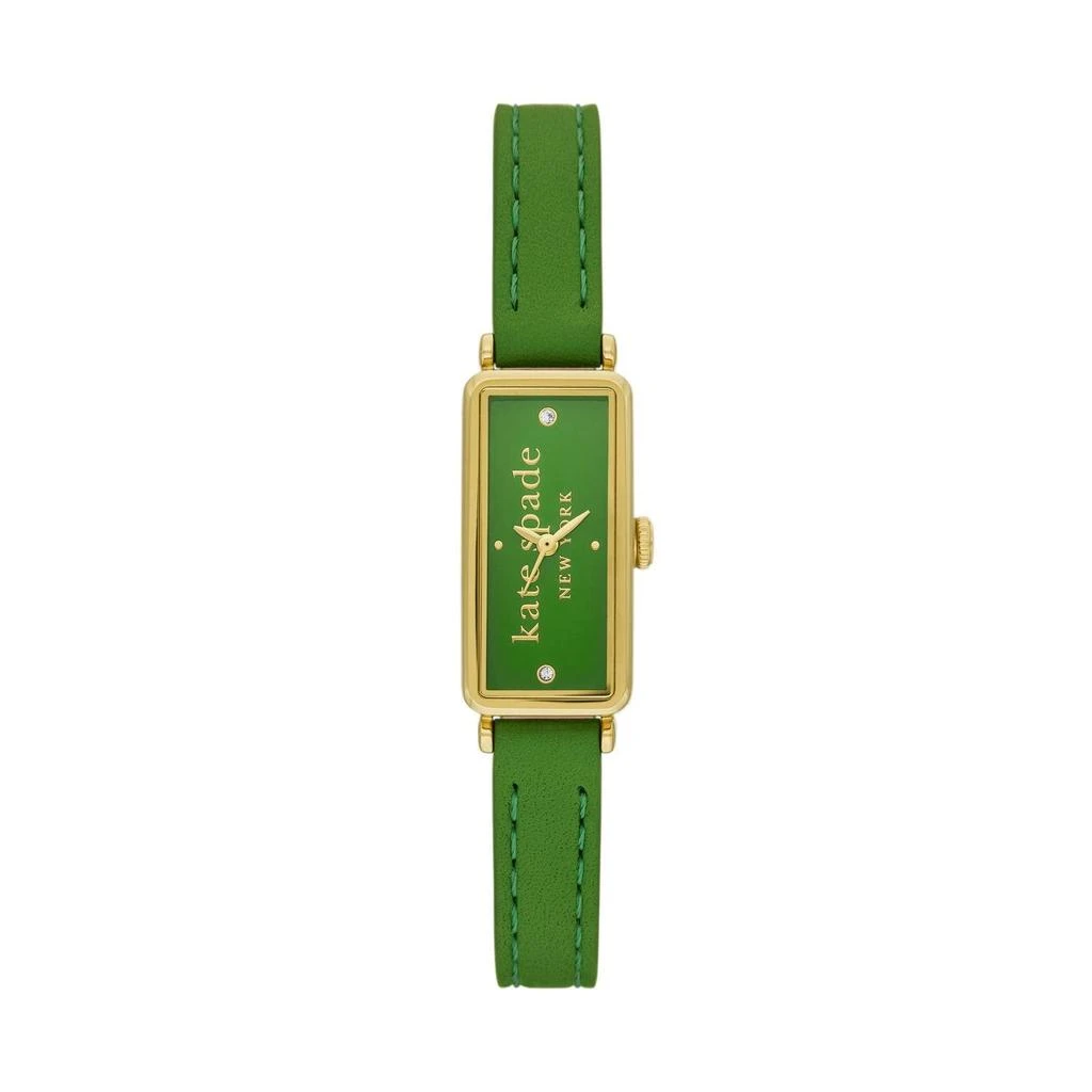 商品Kate Spade|Rosedale Three-Hand, Gold-Tone Stainless Steel Watch - KSW1792,价格¥1632,第1张图片