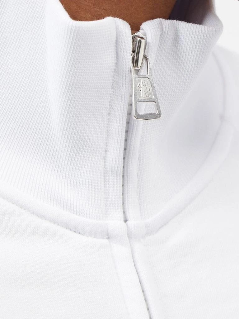 商品Moncler|Logo-print cotton-jersey track jacket,价格¥3714,第4张图片详细描述