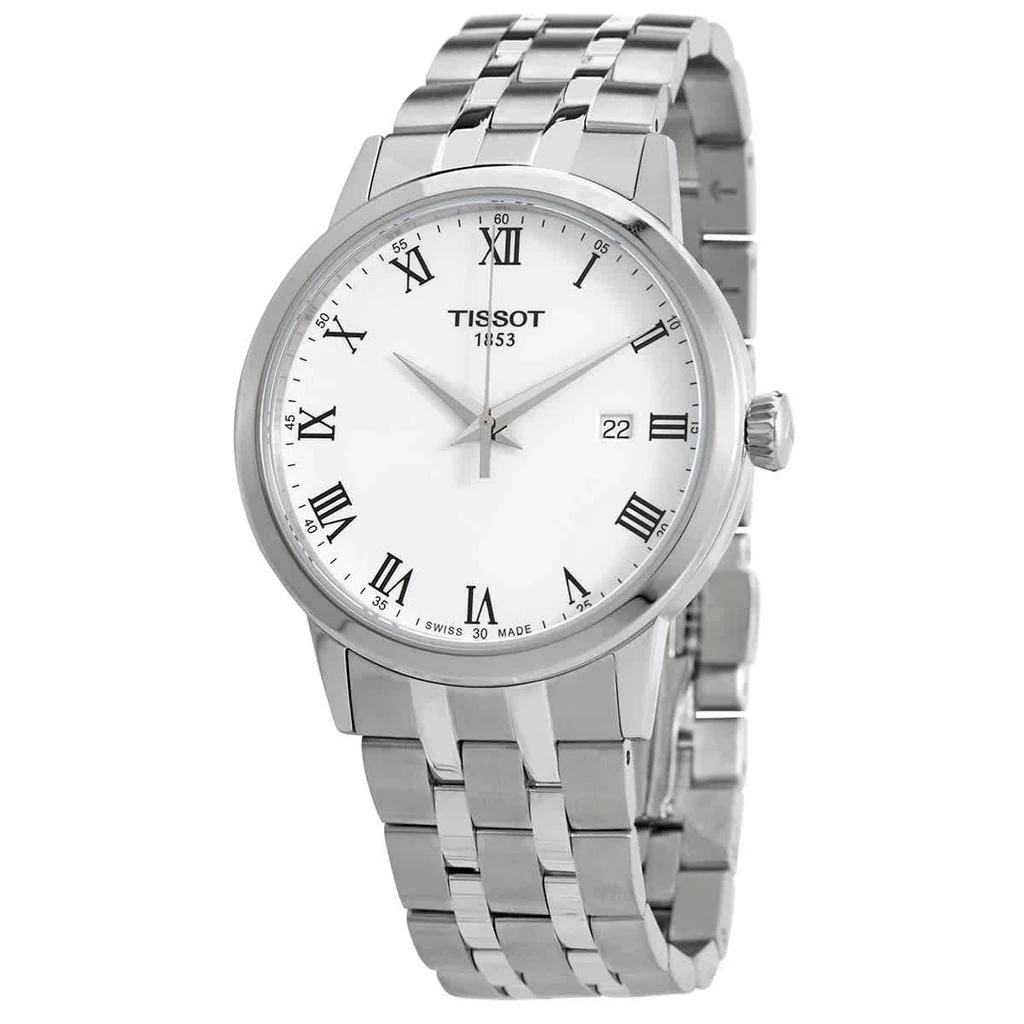 商品Tissot|Classic Dream Quartz White Dial Men's Watch T129.410.11.013.00,价格¥1606,第1张图片