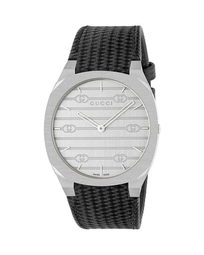 商品Gucci|25H Watch, 38mm,价格¥12009,第1张图片详细描述