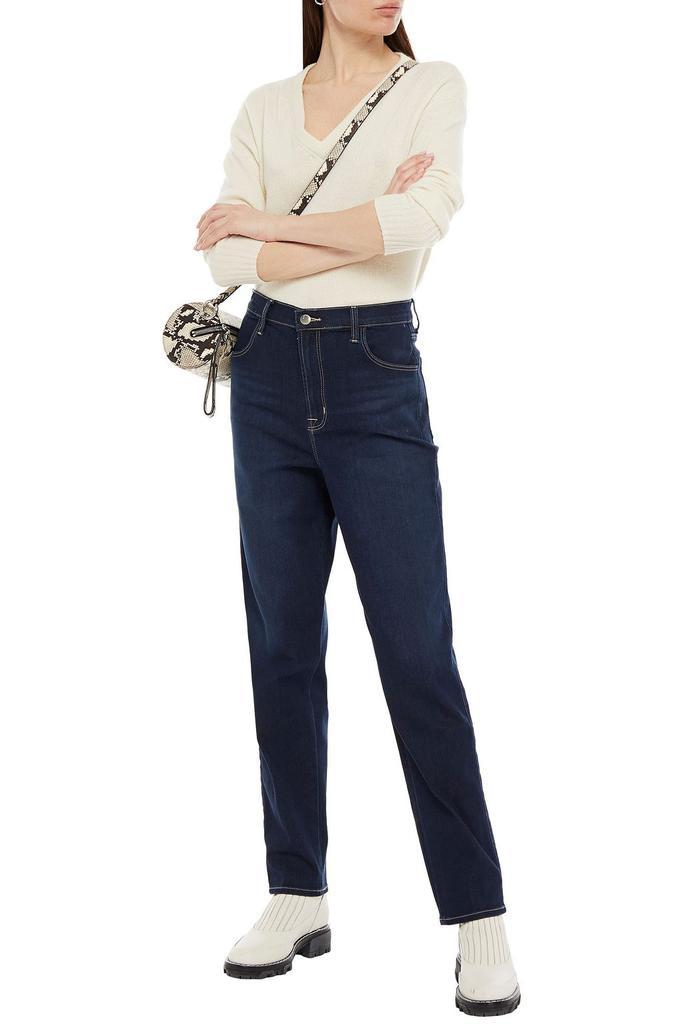 商品J Brand|Mia high-rise tapered jeans,价格¥1637,第6张图片详细描述