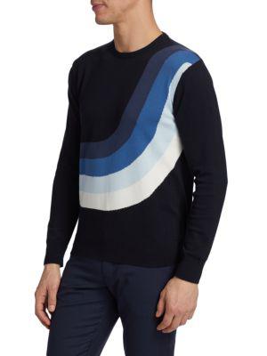 Wave Intarsia Sweater商品第3张图片规格展示