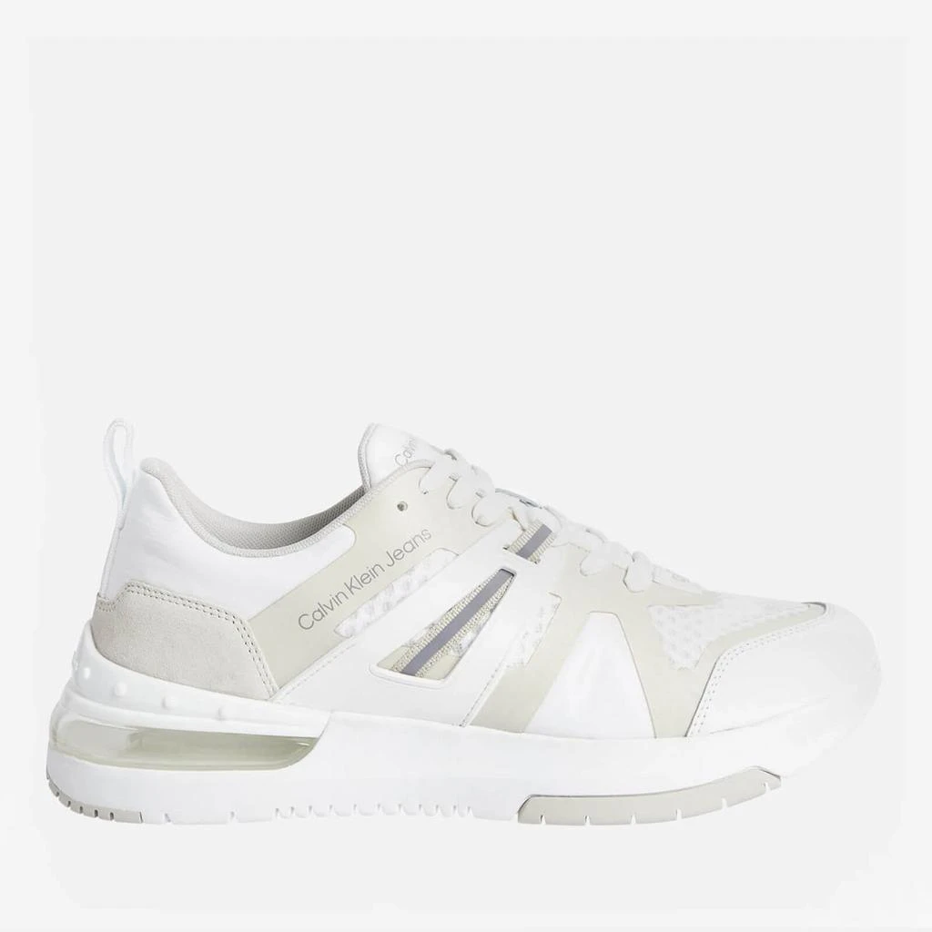 商品Calvin Klein|Calvin Klein Jeans Men's New Sporty Comfair 2 Running Style Trainers - Bright White,价格¥560,第1张图片