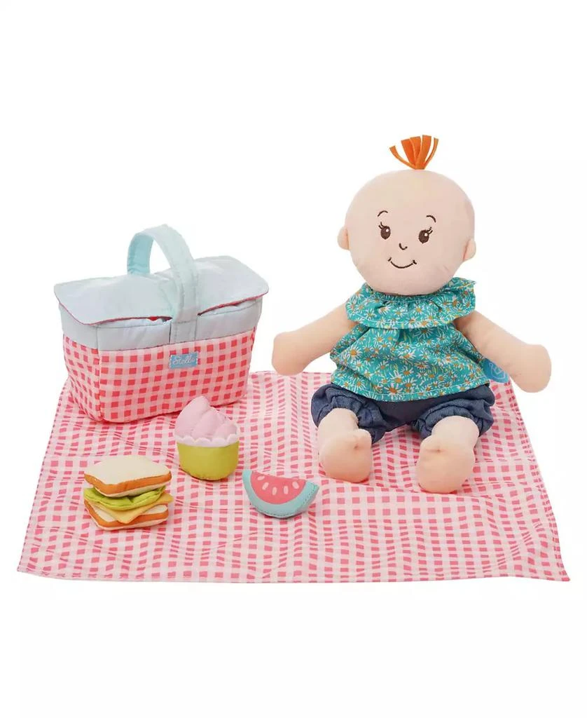 商品Redbox|Manhattan Toy Company Stella Collection Picnic Baby Doll Play Set, 5 Piece,价格¥236,第4张图片详细描述