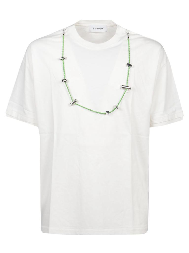 Ambush Men's  White Other Materials T Shirt商品第1张图片规格展示