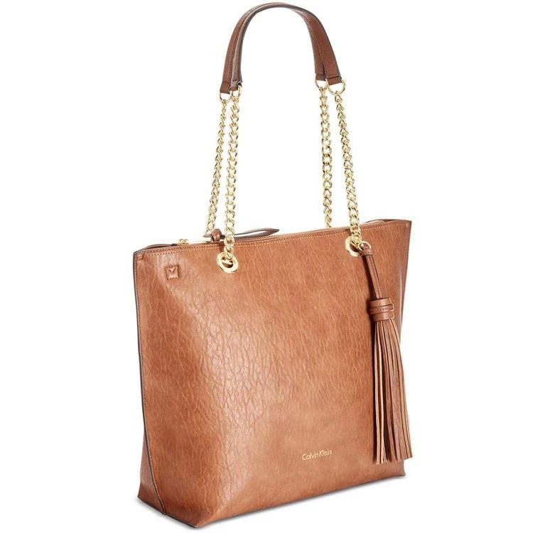 商品Calvin Klein|Unlined Chain Tote,价格¥497,第5张图片详细描述