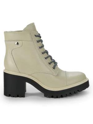 商品Marc Fisher|Wenner Laced Leather Boots,价格¥978,第3张图片详细描述