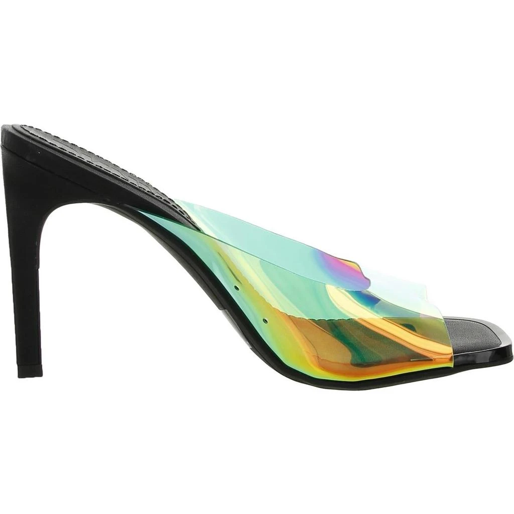 商品DKNY|Anya Womens Iridescent Slip On Mule Sandals,价格¥251-¥347,第1张图片详细描述