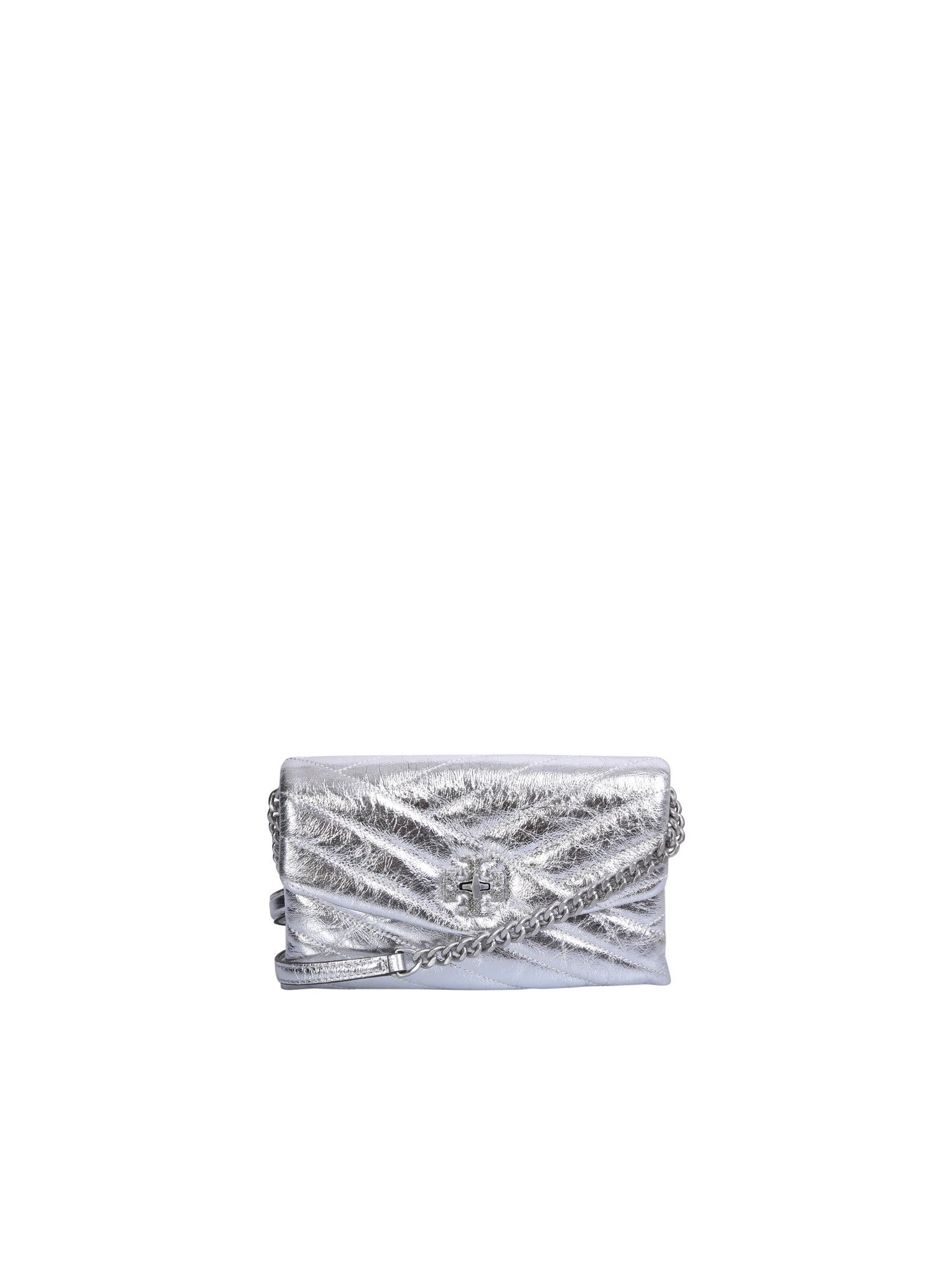 商品【商品预售7天】 Tory Burch|Tory Burch 女士单肩包 142810040 银色,价格¥2687,第6张图片详细描述