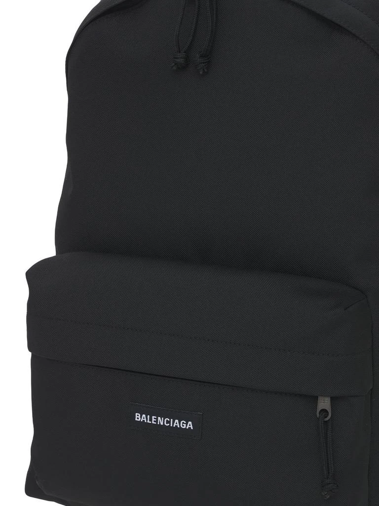 商品Balenciaga|Logo Detail Nylon Backpack,价格¥7253,第4张图片详细描述