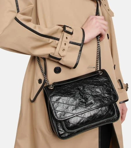 商品Yves Saint Laurent|Niki Baby leather shoulder bag,价格¥23913,第2张图片详细描述