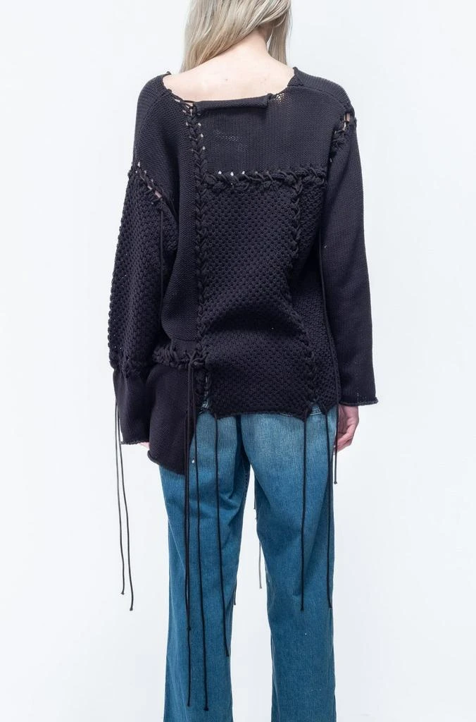 商品Adidas|Y'S YOHJI YAMAMOTO Lace Up Pullover,价格¥4693,第3张图片详细描述