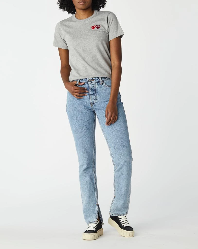 商品Comme des Garcons|Women's Double Heart T-Shirt,价格¥279,第2张图片详细描述