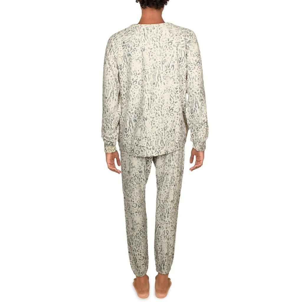 商品P.J. Salvage|PJ Salvage Women's 2 Piece Peachy Printed Sweatshirt and Joggers Loungewear Set,价格¥115,第2张图片详细描述