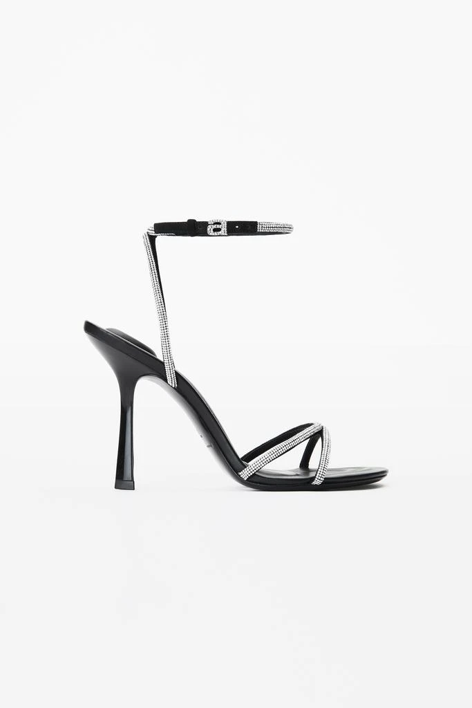 商品Alexander Wang|DAHLIA 105 SANDAL IN CRYSTAL,价格¥2645,第1张图片