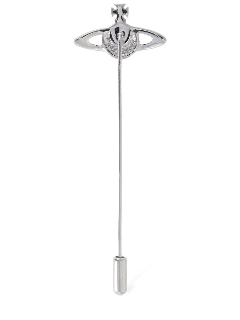 商品Vivienne Westwood|Mini Bas Relief Crystal Tie Pin,价格¥773,第3张图片详细描述