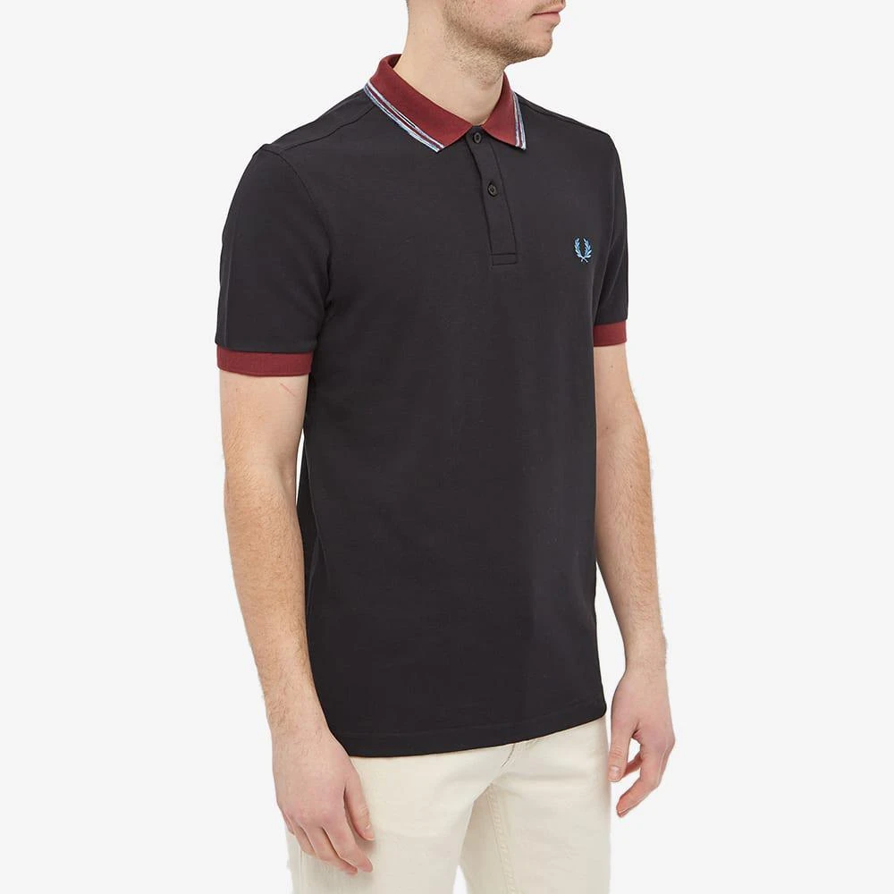 商品Fred Perry|Fred Perry Space Dye Tipped Polo,价格¥393,第4张图片详细描述