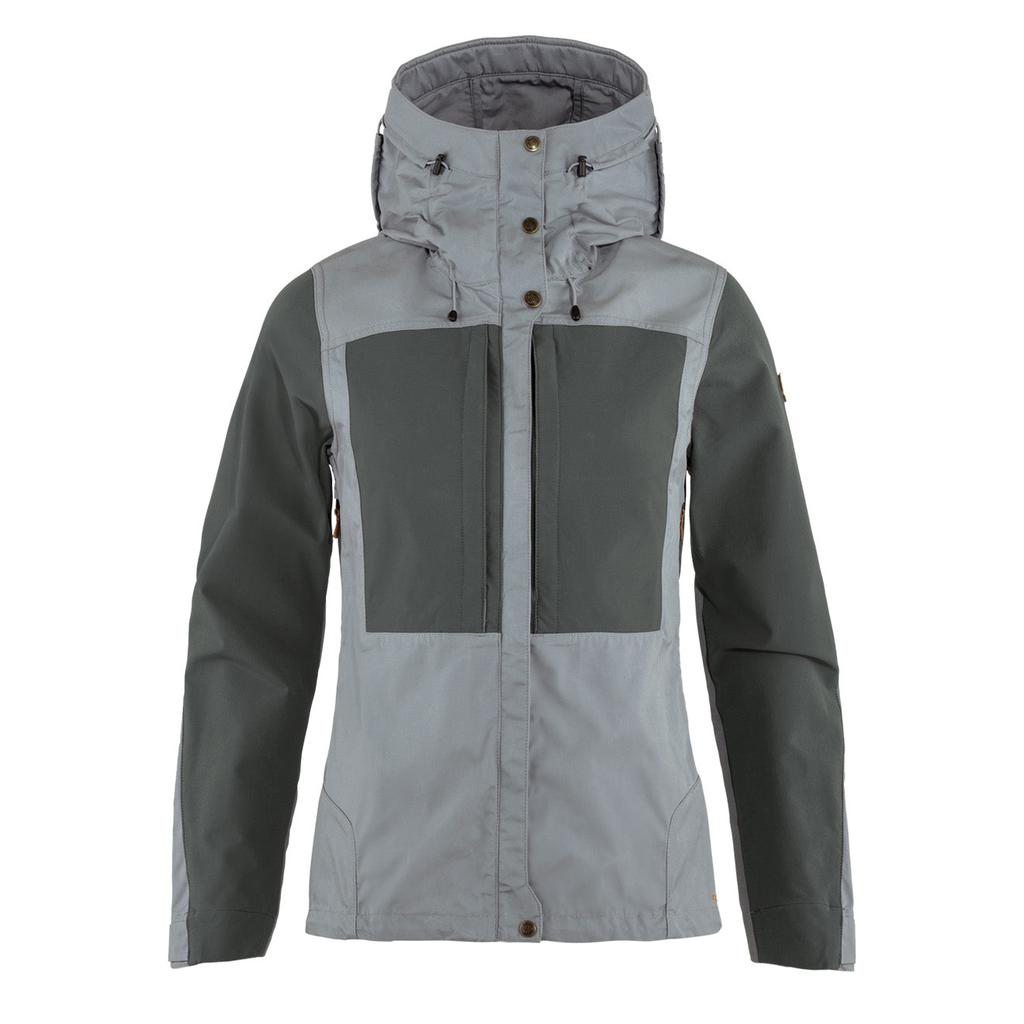 Fjallraven Womens Keb Jacket Flint Grey / Basalt商品第1张图片规格展示