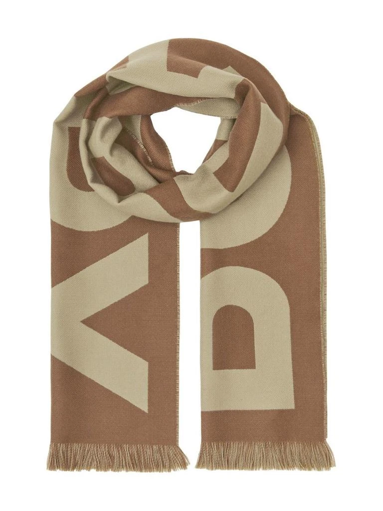 商品Burberry|BURBERRY UNISEX LOGO WOOL JACQUARD SCARF,价格¥2907,第1张图片